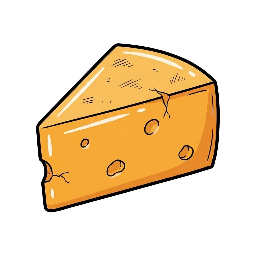 Mature Cheddar illustrated ingredient icon
